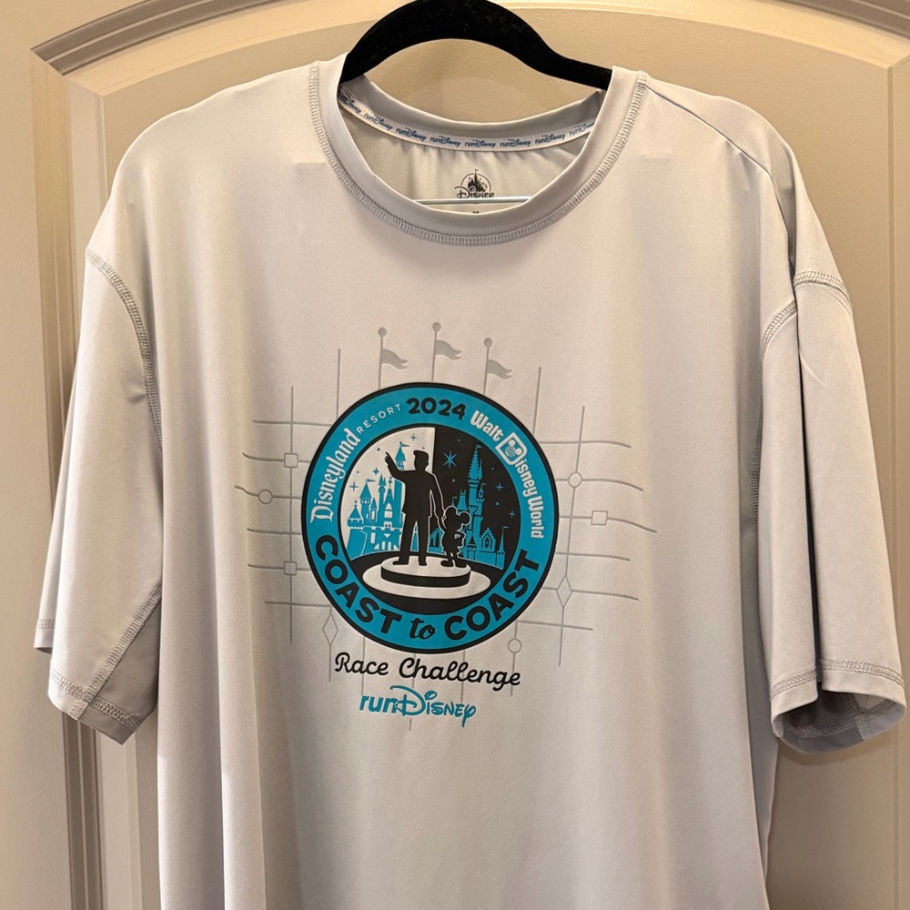 runDisney 2024 Coast to Coast Race Challenge Tee